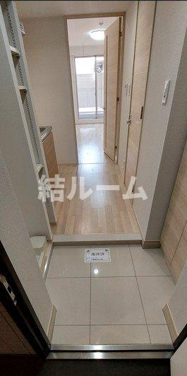 練馬区羽沢２丁目の賃貸マンションの玄関
