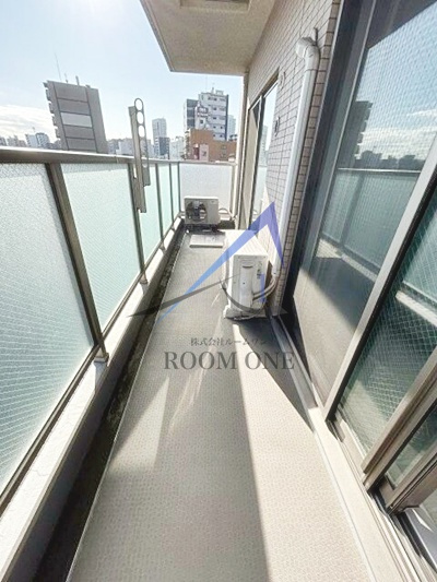 グラントレゾール浅草のバルコニー|バルコニーです。