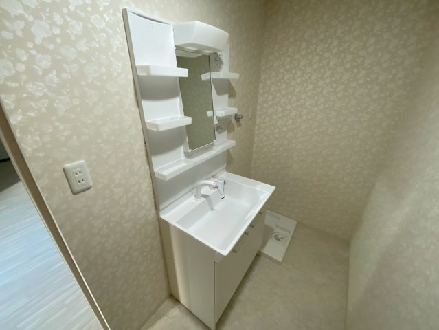 深江北町テラスハウスの洗面所