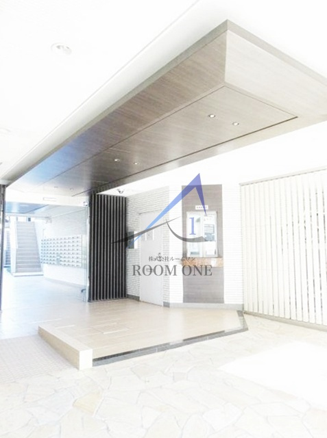 中銀若林マンシオンのエントランス|エントランスです。