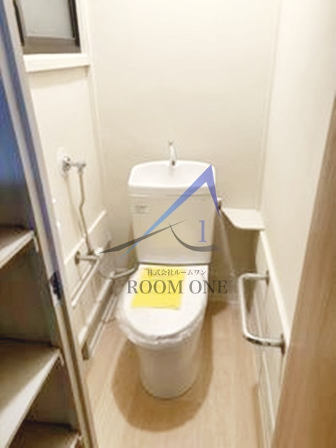 岸荘　のトイレ|トイレです。