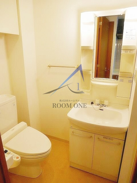 パレステュディオ芝浦シティの洗面所|洗面台です。