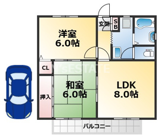 【間取り】 | 堀切スカイハイツ