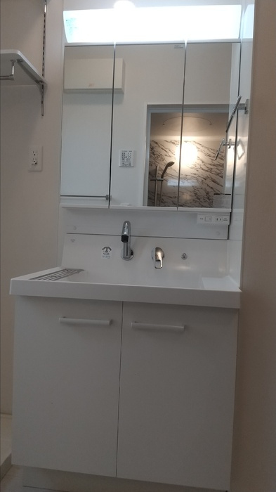 ベルフルールの独立洗面台