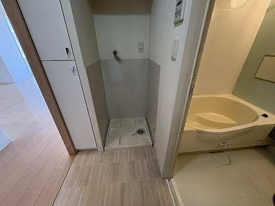 【収納】 | ヒューマインド博多アーバニスタ | 洗濯機置場