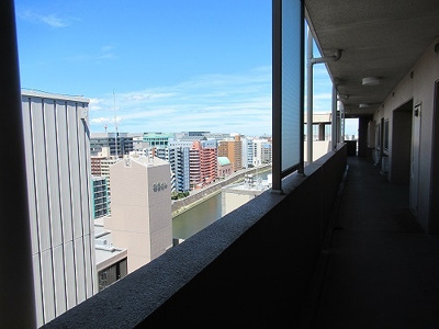 【その他】 | ヒューマインド博多アーバニスタ | 共用廊下側からの眺望