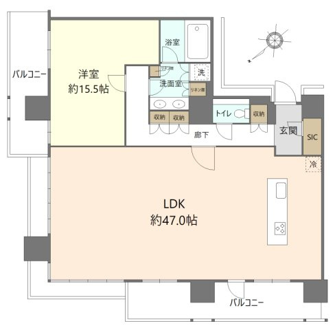 NAGOYA the TOWERの間取り