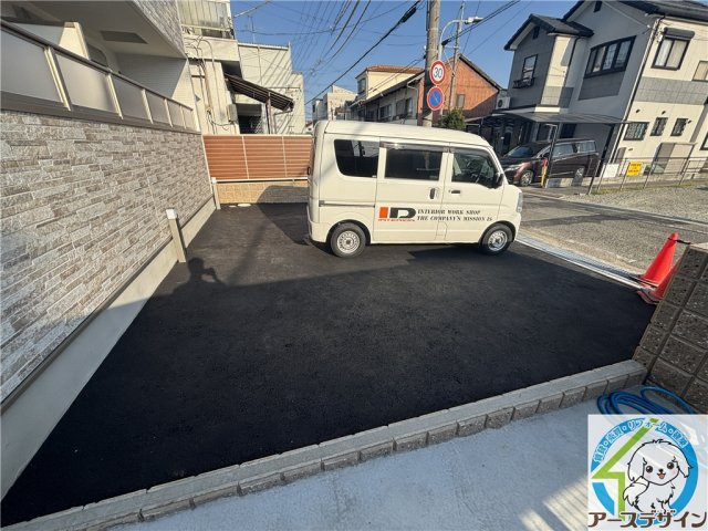 フォレストクリエオーレ大蔵海岸の駐車場