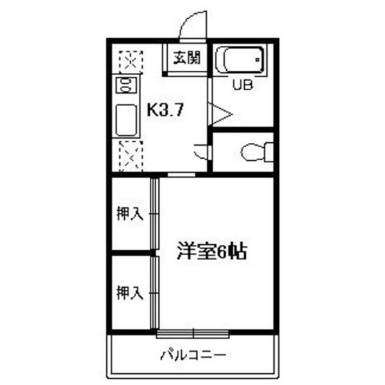 【間取り】 | サンハイツ泉