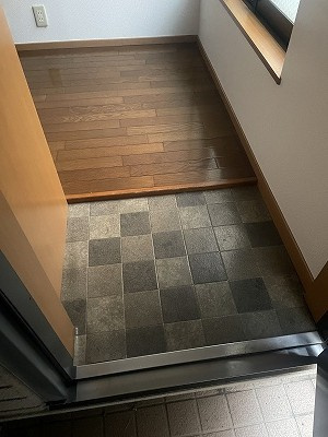 プランシェの玄関