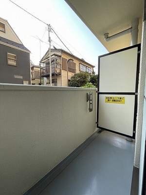 【バルコニー】 | 常盤台宝マンション | バルコニー　※前回募集時2023年7月撮影