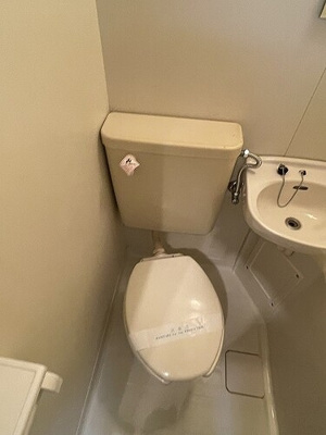 【トイレ】 | 常盤台宝マンション | トイレ　※前回募集時2023年7月撮影