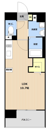 【間取り】 | LIBTH空港通り