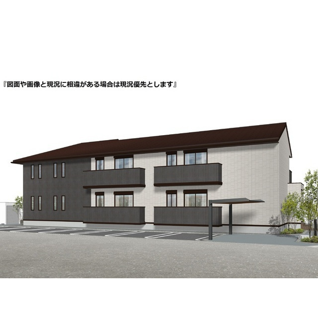 各務原市鵜沼三ツ池町２丁目のアパート