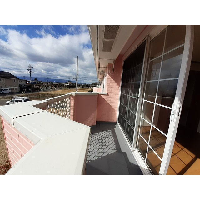 フローレンススクエアのバルコニー