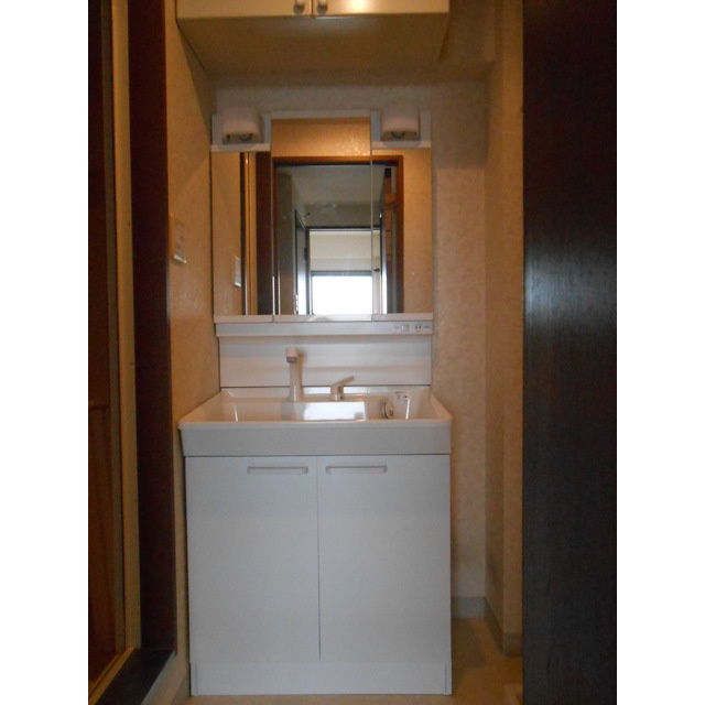 ハイツ秋桜の洗面所|化粧洗面台