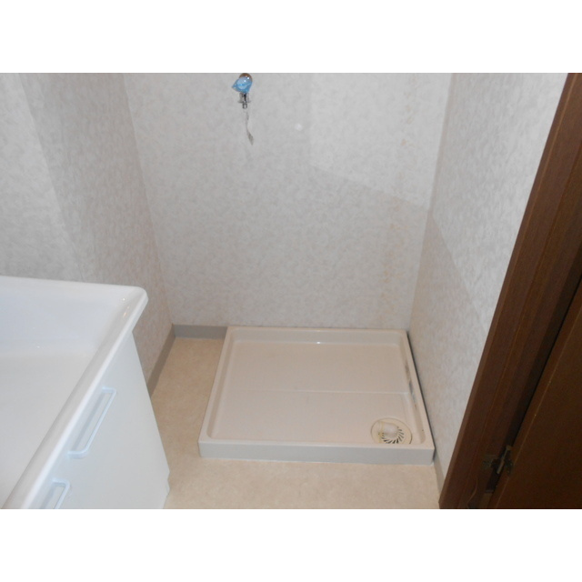 ハイツ秋桜の洗面所|洗濯機置場