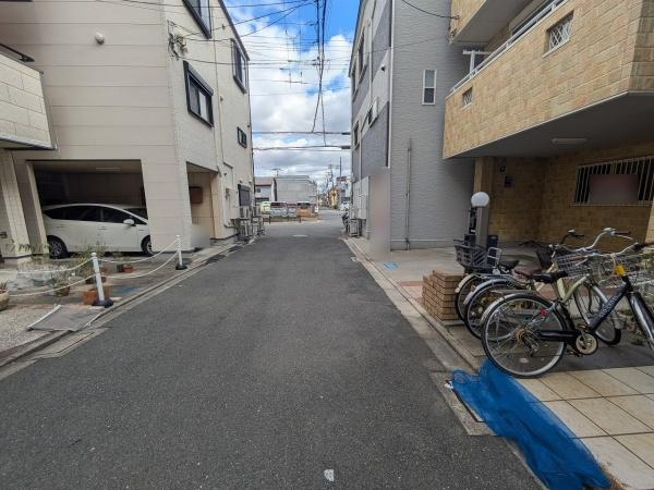 【前面道路含む現地写真】 | 守口市金田町1丁目　中古戸建