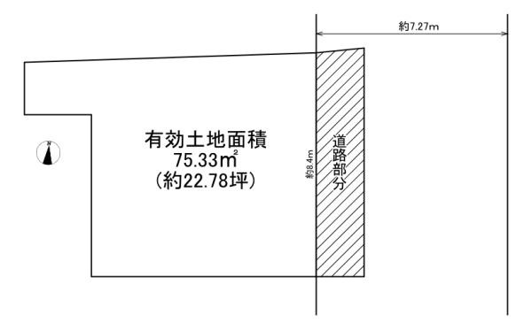 【土地図】 | 守口市東光町3丁目　売土地