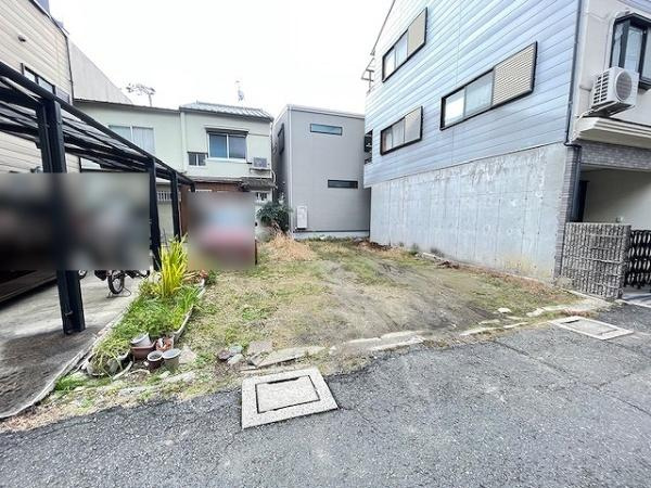 【前面道路含む現地写真】 | 守口市金田町4丁目　売土地