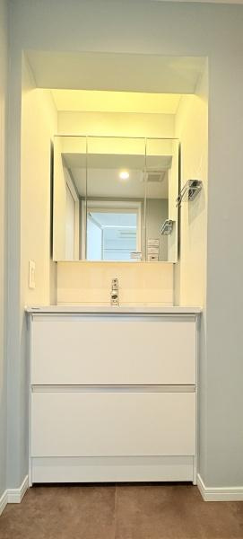 いずみプラザ保土ヶ谷１号棟の独立洗面台