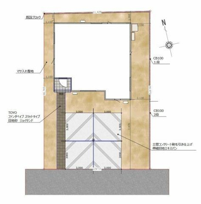 【区画図】 | 新開4丁目④号地