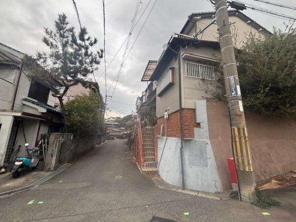 【前面道路含む現地写真】