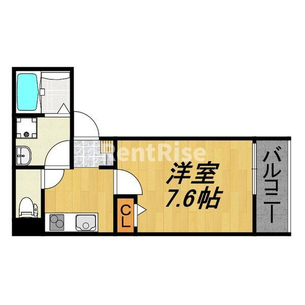 LECOCON一宮Ⅷの間取り