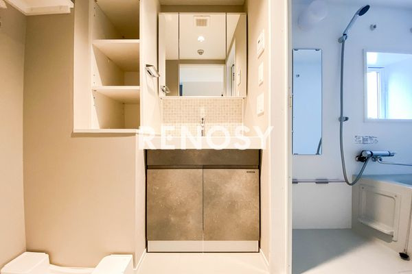 エヌフラット中目黒の洗面所