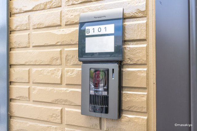 メゾン・ド・ボヌール　Bのエントランス