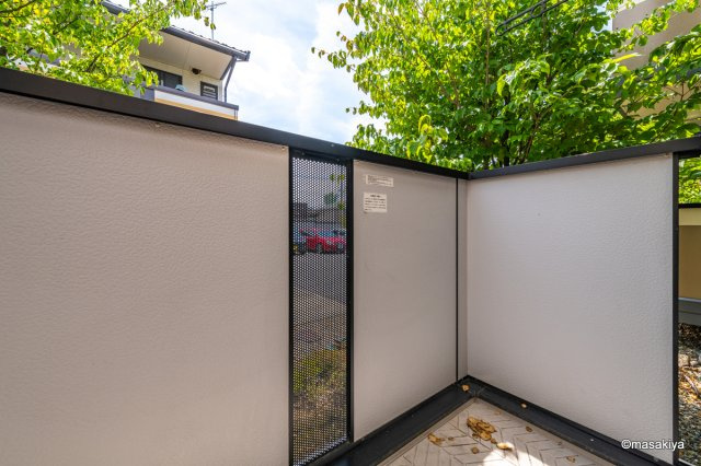 メゾン・ド・ボヌール　Bのバルコニー|バルコニー