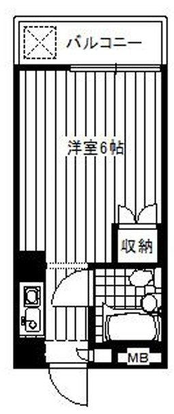 コスモス阿佐ヶ谷の間取り