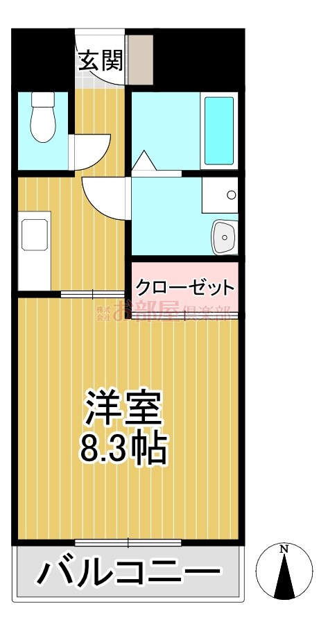 ローズガーデンⅡの間取り