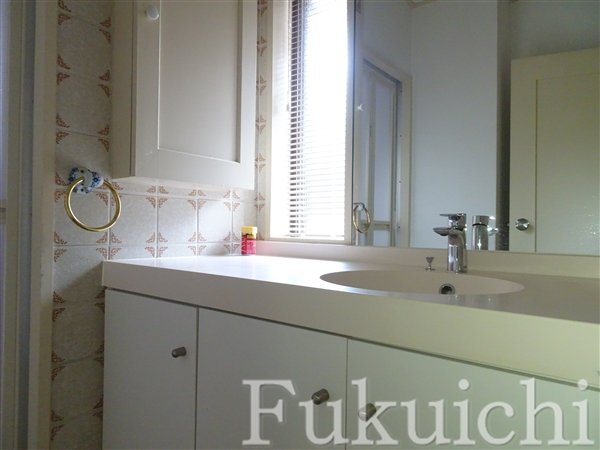 八雲4丁目戸建の独立洗面台