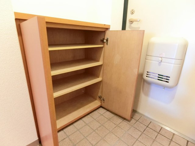 スカルRYUの収納|ちょっとした収納スペースも充実しています