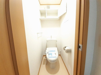 【トイレ】 | パレ・エクセラン | 清潔感のあるトイレです