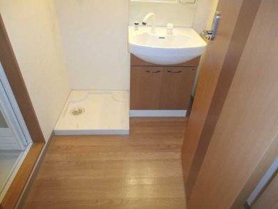 【洗面所】 | アンジュール・平井 | 洗面