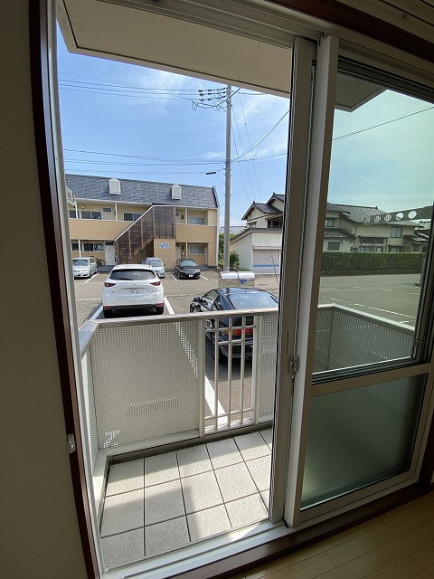 ショコラベガスのバルコニー