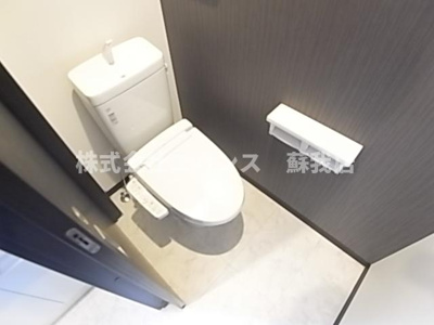 【トイレ】 | AQUE5 | ゆったりとした空間のトイレです