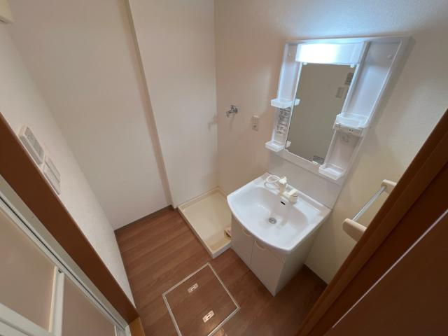 プレステージ壱番館の洗面所|洗髪洗面化粧台