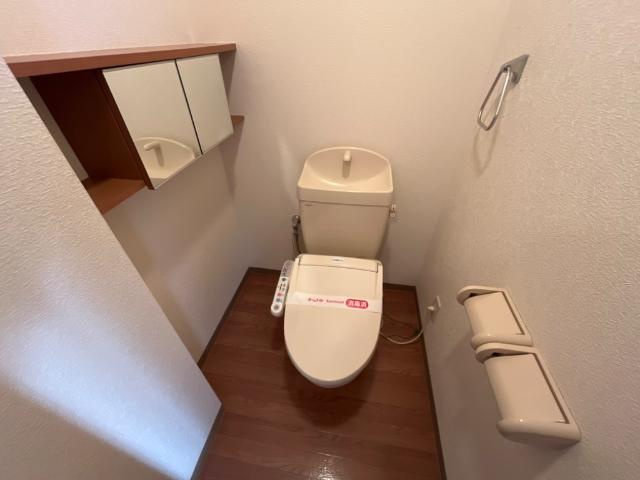 プレステージ壱番館のトイレ|シャワー付トイレ