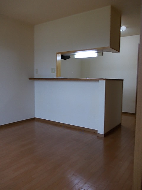 202号室、対面キッチン