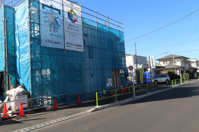 【GRAFARE　ZEH水準仕様】東久留米市前沢７期の外観|太陽光発電システム付で月々の電気代を少しでも安く♪