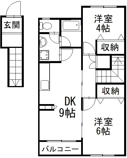 エクセルⅡサツキの間取り