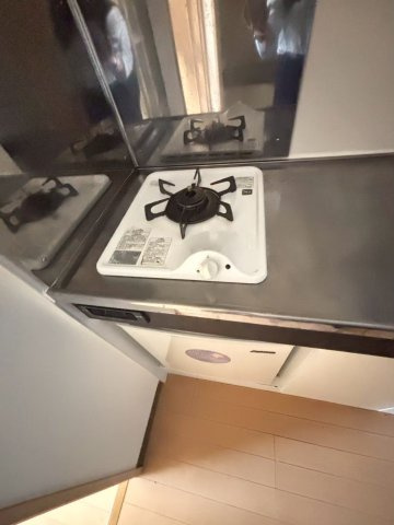 コンパクトなキッチンで掃除もラクラク