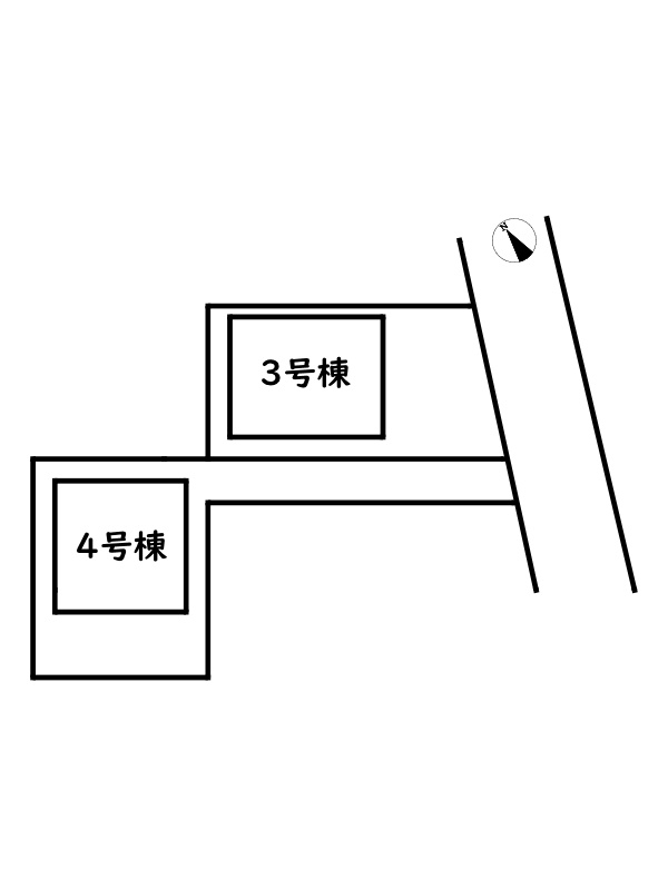 姫路市飾磨区妻鹿第1/新築戸建の区画図
