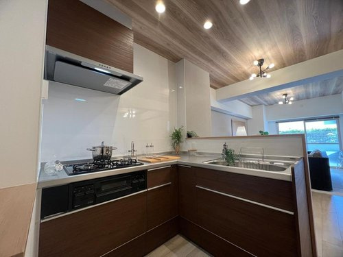 武庫川サニーハイツのキッチン