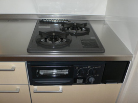 お料理しやすいキッチンです