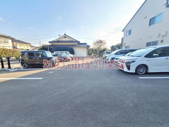 Domus久留米の駐車場
