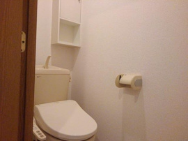 落ち着いたトイレです